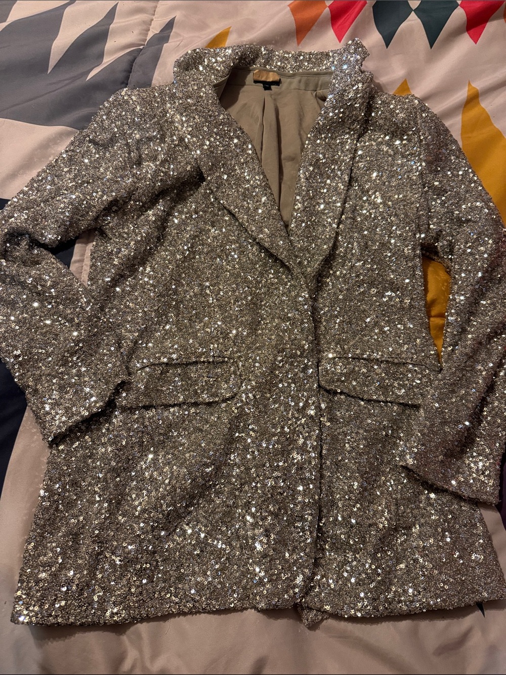 Express Sequin Blazer